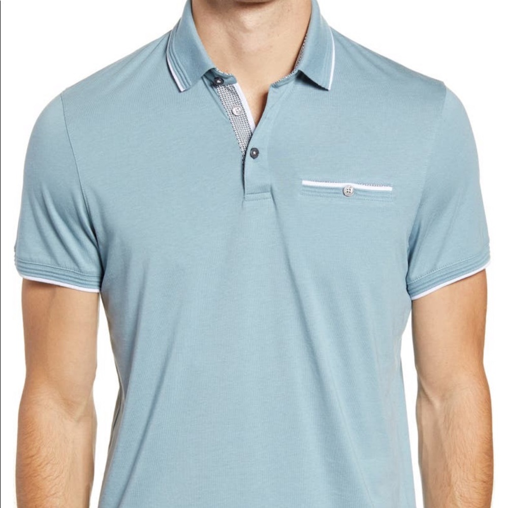 Ted Baker London Derry Modern Slim Fit Polo